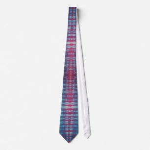 Unreal Blue Tie Dye Necktie Stropdas