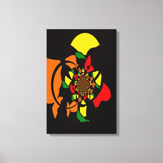 Unreliable Compass, Honest Chaos   Canvas Afdruk (Voorkant)