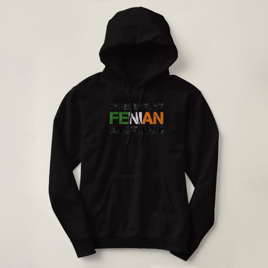 Unrepentant Fenian Irish Republican Design Hoodie (Design voorkant)