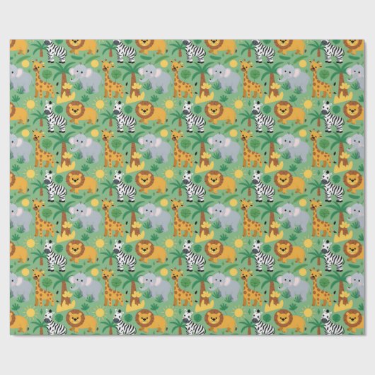 Unrolled and flat views of gift wrap cadeaupapier (Vlak)