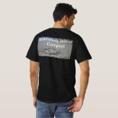 UNS campout mannen T-shirt (Achterkant volledig)