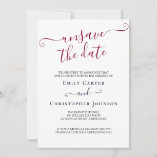 Unsave the Date Bourgondië Navy Wedding Update Kaa Save The Date