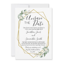 Unsave the dates trouwdatum wijzigen groen goud