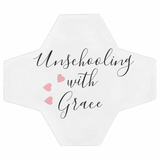 Unschoolling mam Grace Hearts Voetbal (Enkel)