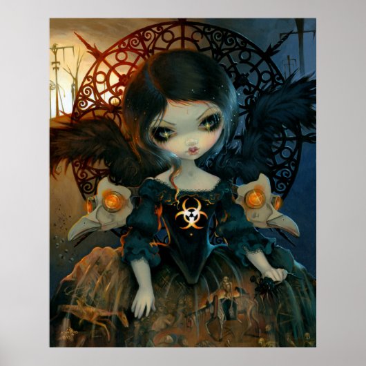 Unseelie Court: Pestilence ART PRINT Gothic Fairy (Voorkant)
