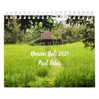 Unseen Bali 2019 fotokalender Kalender