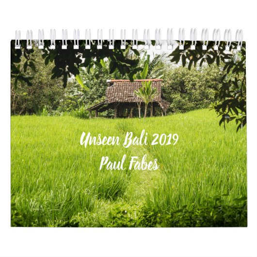 Unseen Bali 2019 fotokalender Kalender (Hoes)