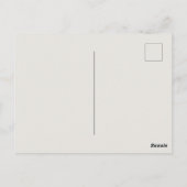 Unsent Letters- Regency Correspondence Briefkaart (Achterkant)