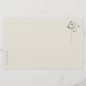 Unsent Letters- Regency Correspondence Briefpapier (Voorkant)