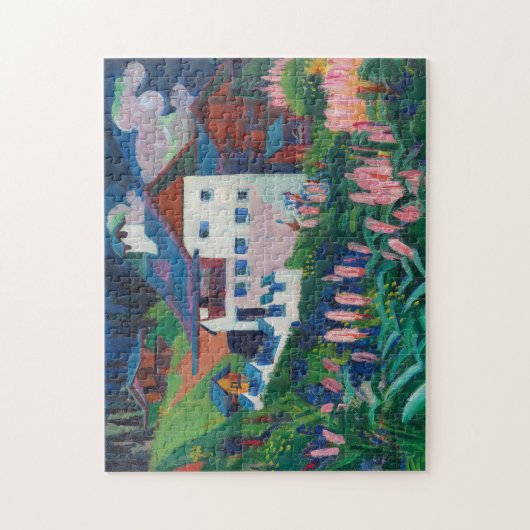 Unser Haus | Ernst Ludwig Kirchner Legpuzzel (Verticaal)