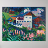 Unser Haus | Ernst Ludwig Kirchner Poster (Voorkant)