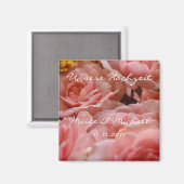 Unsere Hochzeit (Einladung) - Magnet (Voorkant / Achterkant)