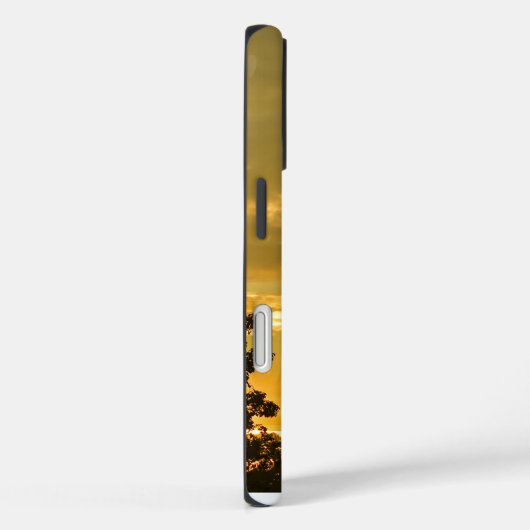 unset Sky Hoesje - Gele tinten van sereniteit (Achterkant / Rechts)