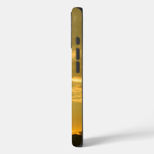 unset Sky Hoesje - Gele tinten van sereniteit (Achterkant / Links)