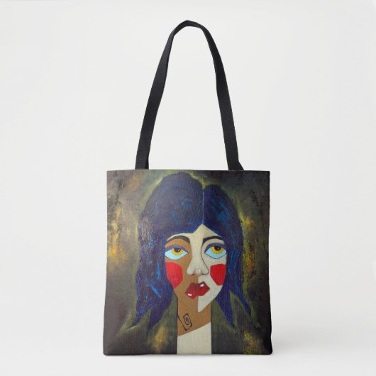 "Unsettled" Tote Bag (Voorkant)