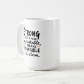 Unshakable in the Storm Koffiemok (Voorkant links)