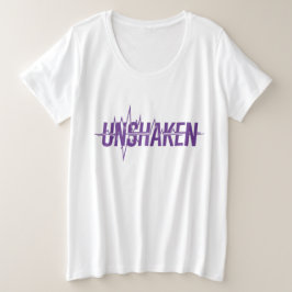 UNSHAKEN – Epilepsy Awareness Purple Day Design Grote Maat T-shirt