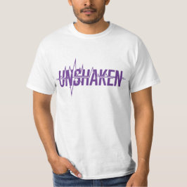 UNSHAKEN – Epilepsy Awareness Purple Day Design T-shirt