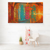 Unshaken Faith in Autumn Light | Psalm 125:1 Spandoek (Insitu)
