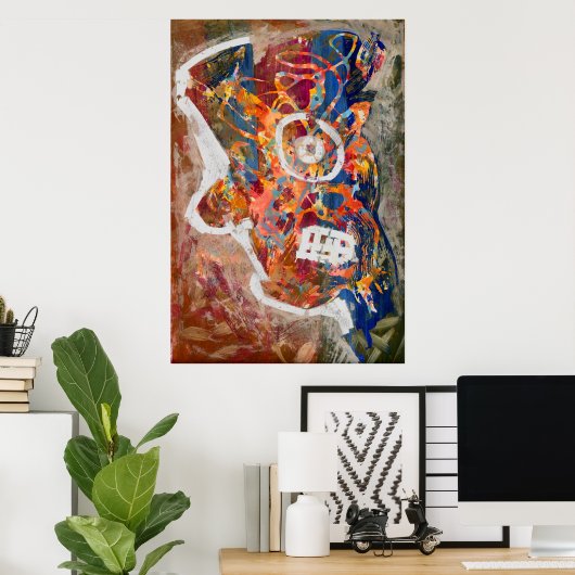 Unshrunken-Head (remix) Poster (Thuiskantoor)