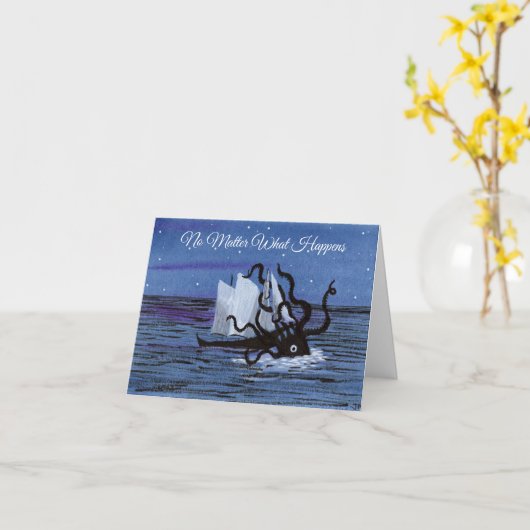 Unsinkable Kraken Kaart (Gele Bloem)