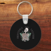 Unsociable en Taciturn Jane Austen Pride & Camp; P Sleutelhanger (Voorkant)