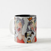 Unspoken Bond 11oz Mug  Tweekleurige Koffiemok (Voorkant links)
