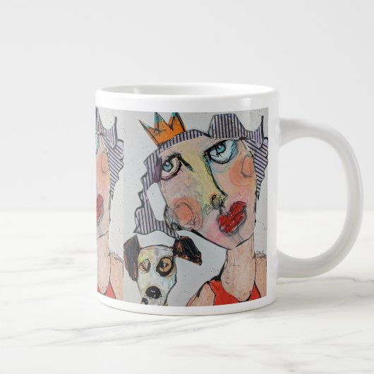 Unspoken Bond Jumbo Mug Grote Koffiekop (Rechts)