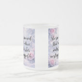 Unstoppable by Survival Inspirational Affirmation Matglas Koffiemok (Center)