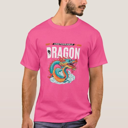 Unstoppable Dragon T-Shirt (Voorkant)