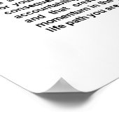 UNSTOPPABLE empowering Motivatie Poster (Hoek)