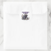 Unstoppable Force - Robotic Honey Badger Sticker (Tas)