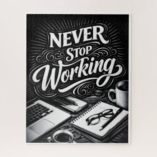 Unstoppable Hustle Legpuzzel (Verticaal)