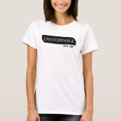 Unstoppable NYC Girl – Motivational Tee for women T-shirt (Voorkant)