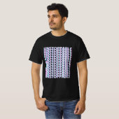 Unstoppable Pattern T-shirt (Voorkant volledig)