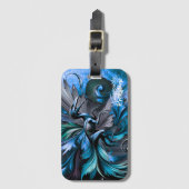 Unstoppable Raptor – Fuel Strength, Rule the Wild Bagagelabel (Voorkant (verticaal))