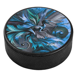 Unstoppable Raptor – Fuel Strength, Rule the Wild Hockey Puck