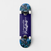 Unstoppable Raptor – Fuel Strength, Rule the Wild Persoonlijk Skateboard (Voorkant)