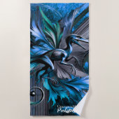 Unstoppable Raptor – Fuel Strength, Rule the Wild Strandlaken (Voorkant)