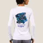 Unstoppable Raptor – Fuel Strength, Rule the Wild Tri-Blend Shirt (Achterkant)