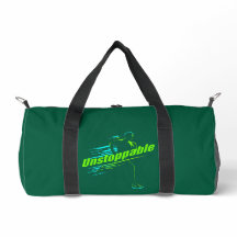 "Unstoppable" Runner Gym Duffel Bag
