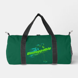 "Unstoppable" Runner Gym Duffel Bag Plunjezak