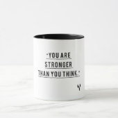 Unstoppable Strength Coffee Mok – je bent sterker (Midden)
