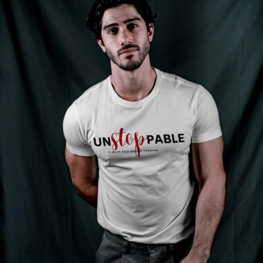 UnSTOPpable Typografie Shirt