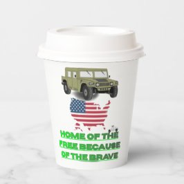 Unstoppable veterans  papieren bekers