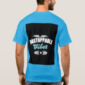 Unstoppable vibes motivational T-Shirt design (Achterkant)