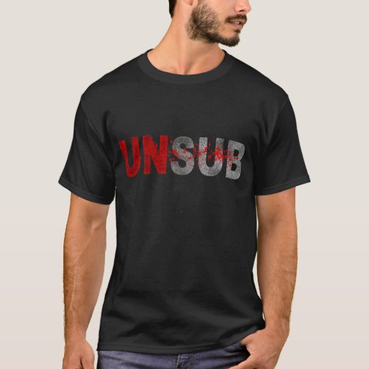 UNSUB T-SHIRT (Voorkant)