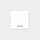 Unsubscribe From Stress Minimalist Corporate  Post-it® Notes (Voorkant)