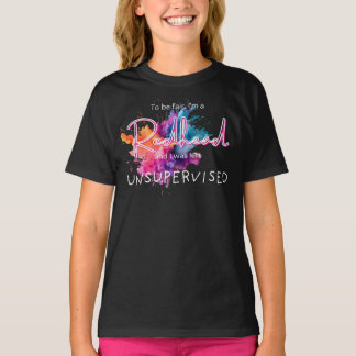 Unsupervised Redhead T-shirt