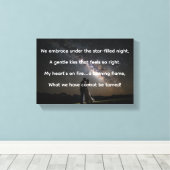 Untamable  canvas afdruk (Insitu (Houten vloer))